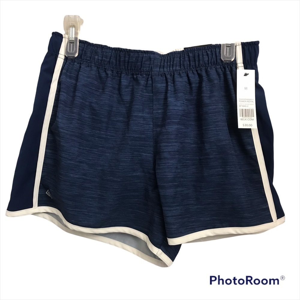 NWT ZELOS / Women’s Tower Royal Stretch Woven Running Shorts Size M